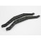 Chassis braces, lower (black) (for long wheelbase chassis) (