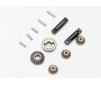 Gear set, differential (output gears (2)/ spider gears (3))/