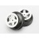 Wheels, SCT satin chrome, beadlock style, dual profile (1.8