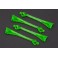 Led Lens, Green (4) Led Light Pipes, Gree