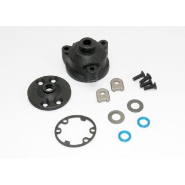 Housing, center differential/ x-ring gaskets (2)/ ring