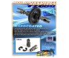 T2'008 Composite Solid Axle Driveshaft Adapters (2)