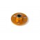 DRIVE FLANGE WITH ONE-WAY BEARING - ALU 7075 T6 - ORANGE