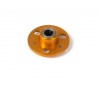 DRIVE FLANGE WITH ONE-WAY BEARING - ALU 7075 T6 - ORANGE