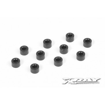 ALU SHIM 3x6x4.0MM - BLACK (10)