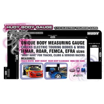 Body Gauge 1-10 Electric Touring Cars, H107771