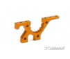 T3 Alu Front Lower Susp. Adjust. Bulkhead - Orange