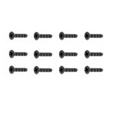 DISC.. Countersunk Self Tapping screw 2.6X18mm (12pcs)