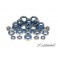 DISC.. BALL-BEARING SET - RUBBER COVERED FOR XB9 (24)