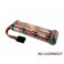 DISC.. Stickpack 3000mAh, 7 cell, 8.4V, Flat, NiMH, Traxxas plug