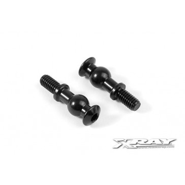 XB808 BALL STUD 6.8MM WITH BACKSTOP L:8MM - M4 (2)