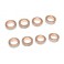 DISC.. Oilled Brass Bearings (8X12X3.5mm) (12pcs)