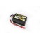 DISC.. LiPo Receiver Pack Hump 2500mAh 7.4V