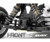 XB808 Alu Front Lower Susp. Holders Set - Square Adj. Roll-