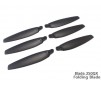 DISC.. 350QX  Foldable Blade -Black (6 pcs, 3R+3L)
