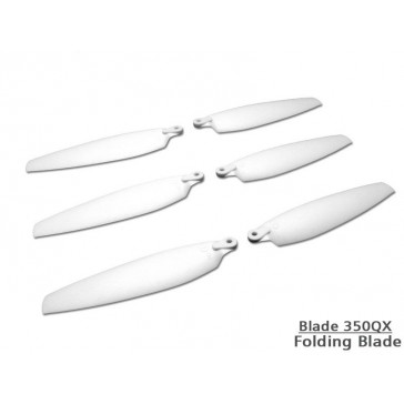 DISC.. 350QX  Foldable Blade -White (6 pcs, 3R+3L)