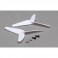 DISC.. Tail Rotor Set (2), White: 200 SR X/250 CFX