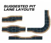 PIT LANE TRACK (LEFT HAND) - INCLUDES SENSOR