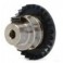 DISC.. Kronrad 3/32 Kunststoff IL 27Z Alu mit 0.050" Schraube