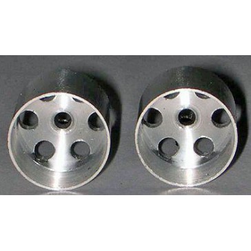 DISC.. Alu Felgen Paar 3mm hinten 17x14mm 2st. für IMCA/Nascar