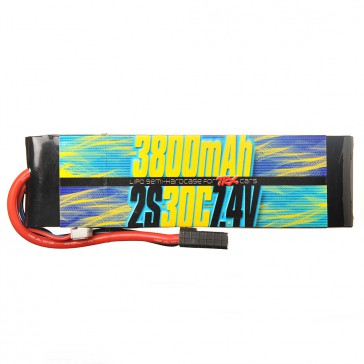 Batterie Lipo 2s 7.4v 3800mAh 30C pour Traxxas 1/10