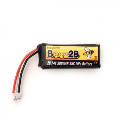 2s 7.4V 300mAh 35C lipo battery for Eflite/Parzone Micro planes