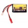 DISC.. 1s 3,7V 600mAh 25C lipo battery for V120D02S/ W100 & Traxxas/L