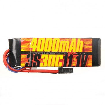 3s 11.1v 4000mAh 30C Lipo Battery for all Traxxas 1/10 Cars