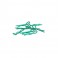 Small Body Clip 1/10 - Metallic Green (8)