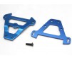 Bulkhead tie bars, front & rear (blue-anodized aluminum)