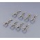 DISC.. DISC.. Clip de carrosserie 1:18 8 pcs