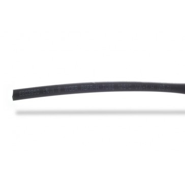 5mm thick shrink tube black - 1m