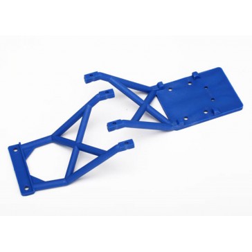 Skid plates, front & rear (blue)