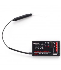 R9DS 2.4Ghz 9-Ch S.Bus Receiver (DSSS + FHSS)