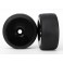 Tires & wheels, assembled, glued (black, dished wheels, slic