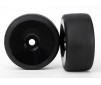 Tires & wheels, assembled, glued (black, dished wheels, slic