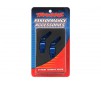 Axle carriers, rear, 6061-T6 aluminum, left & right (blue-an