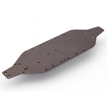 Chassis, 6061-T6 aluminum (dark titanium anodized)