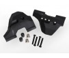 Suspension arm guards, front (2)/ guard spacers (4)/ hollow