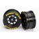 DISC.. Wheels, 8-spoke (black) (2)