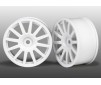 Wheels, 12-Spoke (White) (2) Wheels, 12-Sp