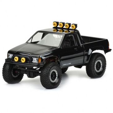 1985 TOYOTA HILUX SR5 CLEAR BODY (CAB+BED) SCX10 313