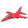 DISC.. Jet 70mm EDF Yak 130 (up to 6S) Red PNP kit