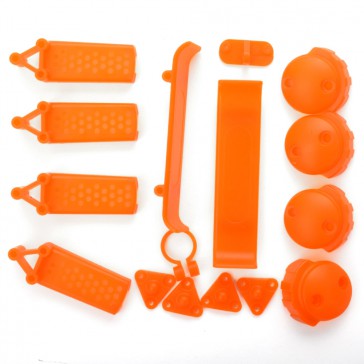 DISC.. Plastic parts set for FPV 220 Crossking racers - Orange