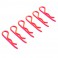 1/8TH/1/5TH/TRANSPONDER BODY CLIPS FLUO PINK (6)