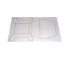DISC.. AXIAL AX10 LEXAN BODY PLATE PANELS FOR ROLL CAGE