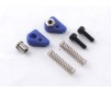 DISC.. RACING BLUE THROTTLE LINKAGE SET