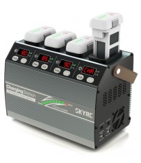 4P3 Charging station AC for Phantom 3/4 smart battery (4x100w)