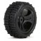 DISC.. Front/Rear Premount Tire:1:24 4WD Roost