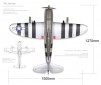 1/8 Plane 1500mm P-47 Razorback "Bonnie" PNP kit w/ reflex system